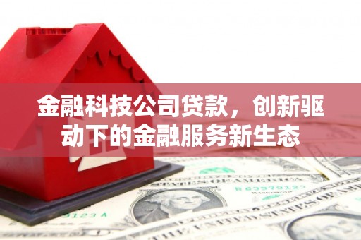 石家庄金融科技公司贷款，创新驱动下的金融服务新生态