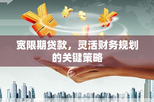 石家庄宽限期贷款，灵活财务规划的关键策略
