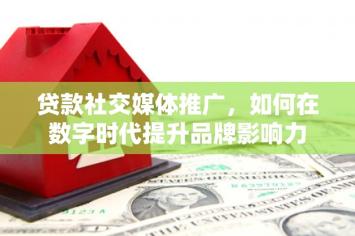 石家庄贷款社交媒体推广，如何在数字时代提升品牌影响力