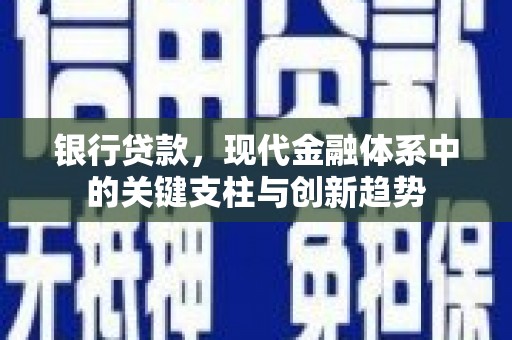 石家庄银行贷款，现代金融体系中的关键支柱与创新趋势
