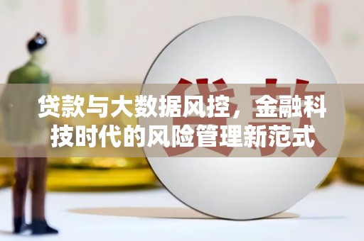 石家庄贷款与大数据风控，金融科技时代的风险管理新范式
