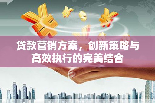 石家庄贷款营销方案，创新策略与高效执行的完美结合