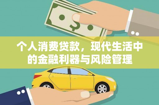 石家庄个人消费贷款，现代生活中的金融利器与风险管理