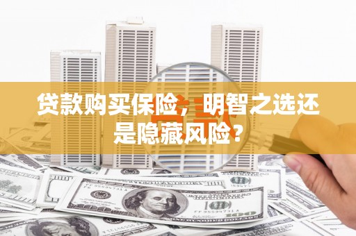 石家庄贷款购买保险，明智之选还是隐藏风险？