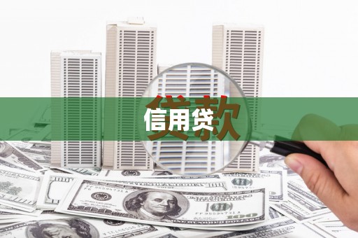 石家庄信用贷