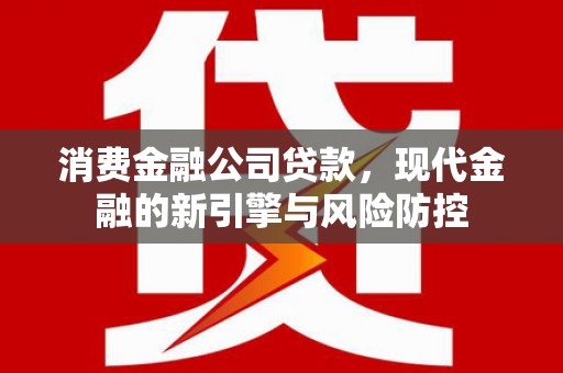 石家庄消费金融公司贷款，现代金融的新引擎与风险防控