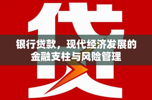 石家庄银行贷款，现代经济发展的金融支柱与风险管理