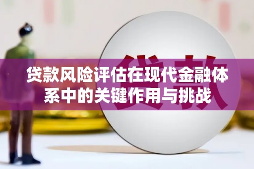 石家庄贷款风险评估在现代金融体系中的关键作用与挑战