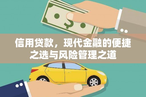 石家庄信用贷款，现代金融的便捷之选与风险管理之道