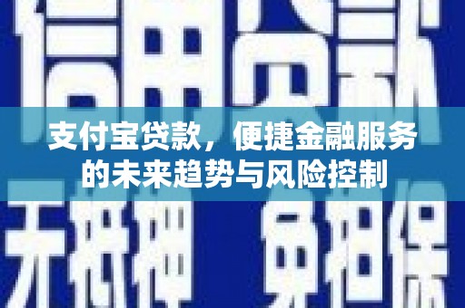 石家庄支付宝贷款，便捷金融服务的未来趋势与风险控制