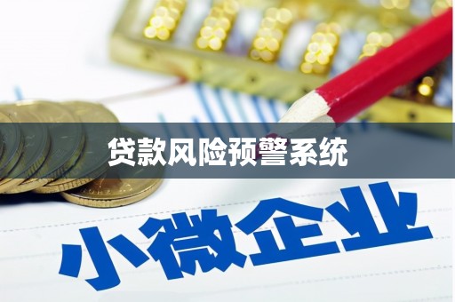 石家庄贷款风险预警系统