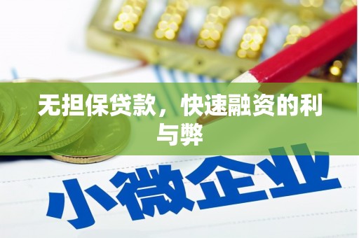 石家庄无担保贷款，快速融资的利与弊