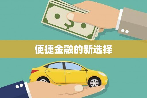 石家庄便捷金融的新选择