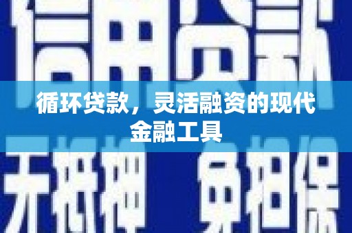 石家庄循环贷款，灵活融资的现代金融工具