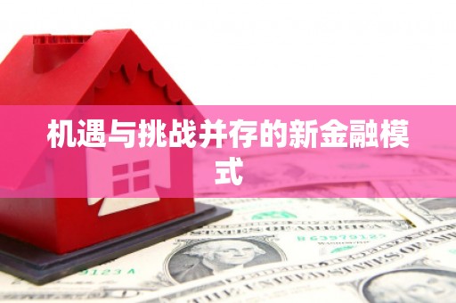 石家庄机遇与挑战并存的新金融模式