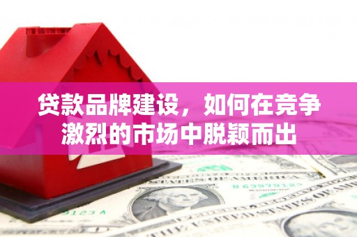 石家庄贷款品牌建设，如何在竞争激烈的市场中脱颖而出