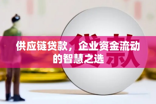 石家庄供应链贷款，企业资金流动的智慧之选
