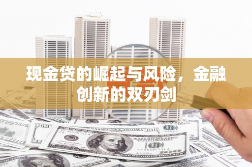 石家庄现金贷的崛起与风险，金融创新的双刃剑
