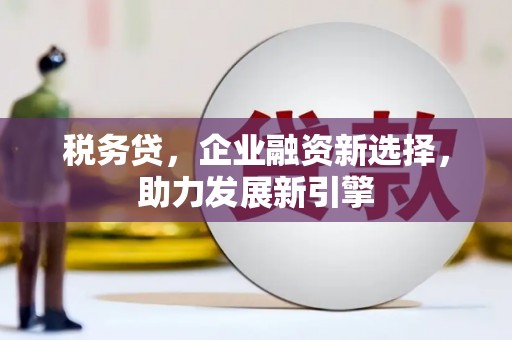 石家庄税务贷，企业融资新选择，助力发展新引擎