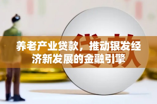 石家庄养老产业贷款，推动银发经济新发展的金融引擎