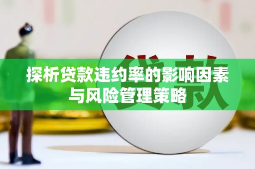石家庄探析贷款违约率的影响因素与风险管理策略