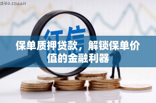 石家庄保单质押贷款，解锁保单价值的金融利器