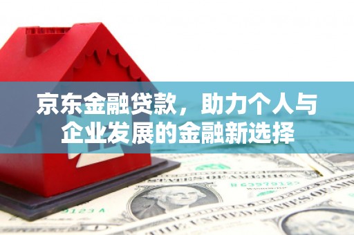 石家庄京东金融贷款，助力个人与企业发展的金融新选择