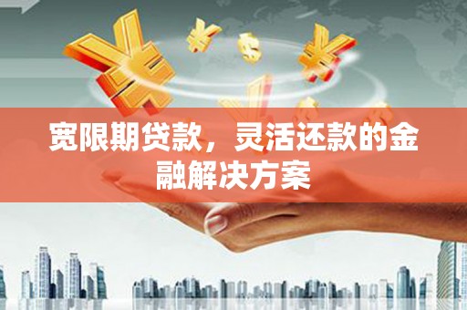 石家庄宽限期贷款，灵活还款的金融解决方案