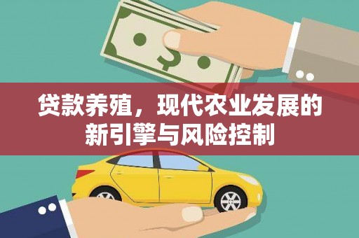 石家庄贷款养殖，现代农业发展的新引擎与风险控制
