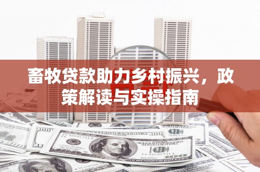 石家庄畜牧贷款助力乡村振兴，政策解读与实操指南