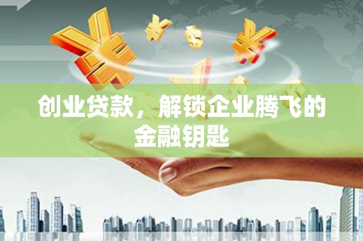 石家庄创业贷款，解锁企业腾飞的金融钥匙