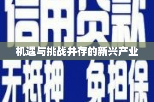 石家庄机遇与挑战并存的新兴产业