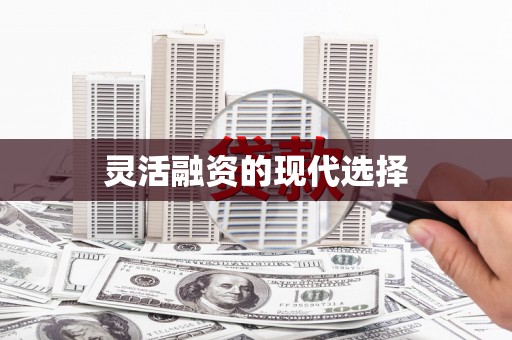 石家庄灵活融资的现代选择