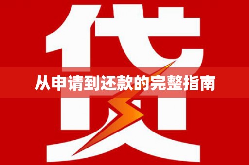 石家庄从申请到还款的完整指南