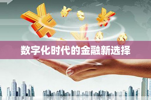 石家庄数字化时代的金融新选择