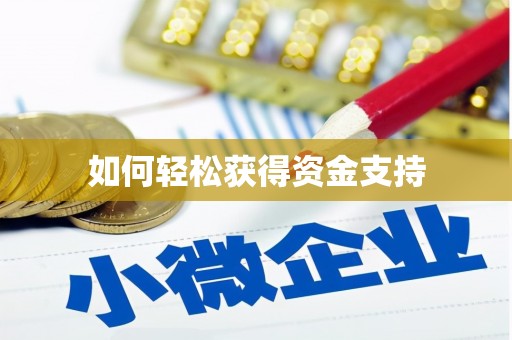 石家庄如何轻松获得资金支持