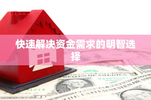 石家庄快速解决资金需求的明智选择