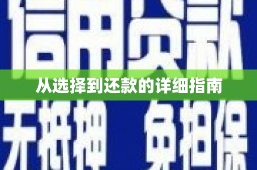 石家庄从选择到还款的详细指南