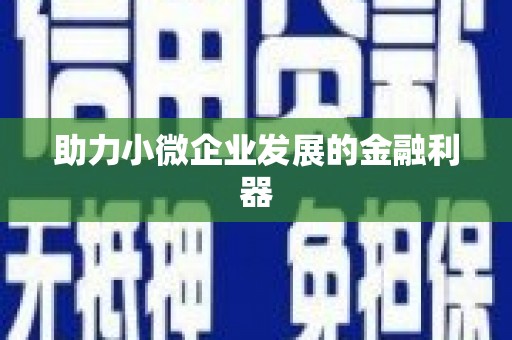 石家庄助力小微企业发展的金融利器