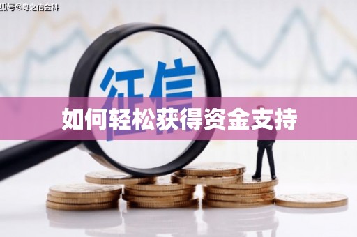 石家庄如何轻松获得资金支持