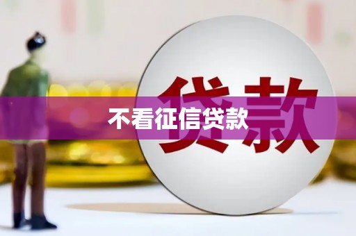 石家庄不看征信贷款
