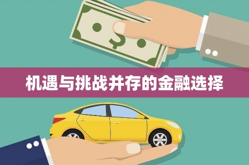 石家庄机遇与挑战并存的金融选择