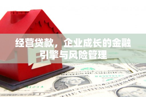 石家庄经营贷款，企业成长的金融引擎与风险管理